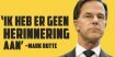  Waardeloos demissionaire kabinet